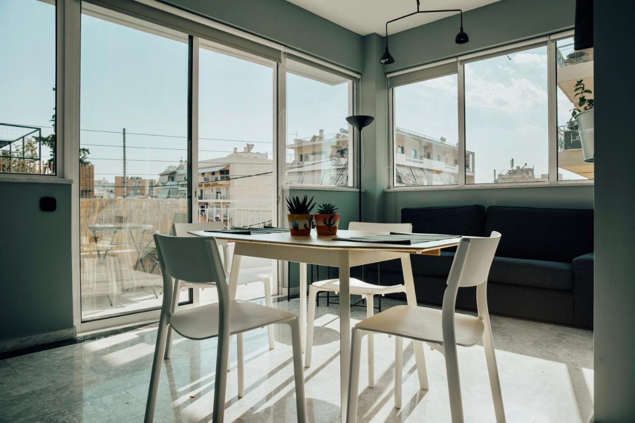 Loft With Private Parking Apartment เอเธนส์ ภายนอก รูปภาพ